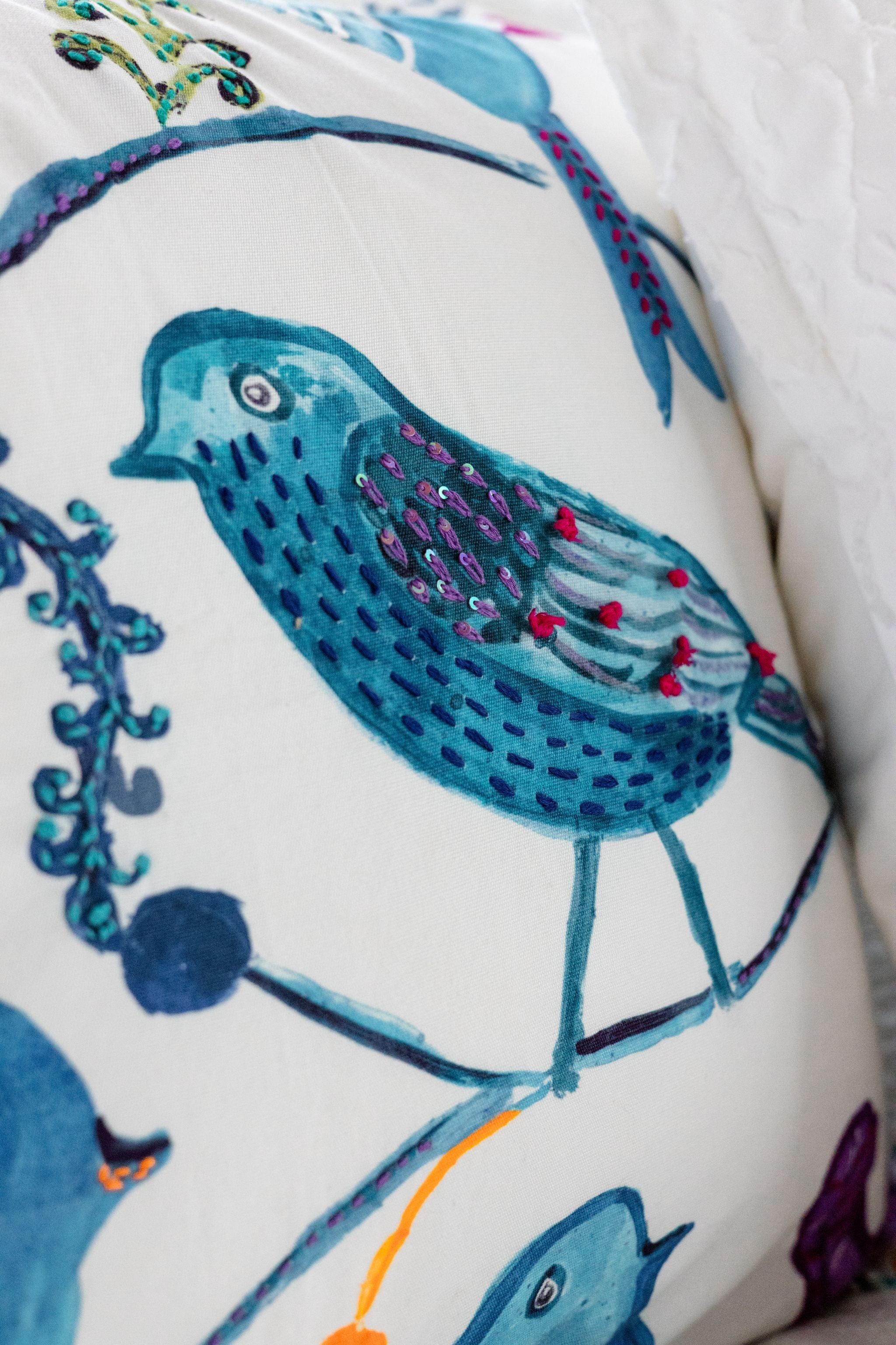 Songbird Tales Cushion Cover-zoom-5