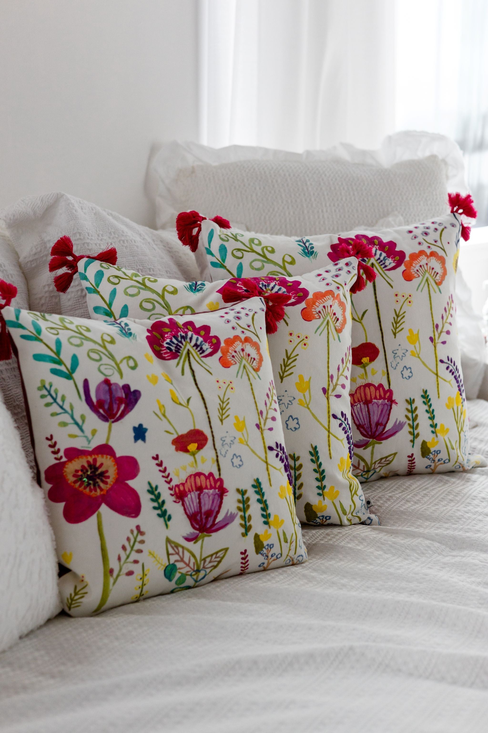 Blossom Meadow Cushion Cover-zoom-5