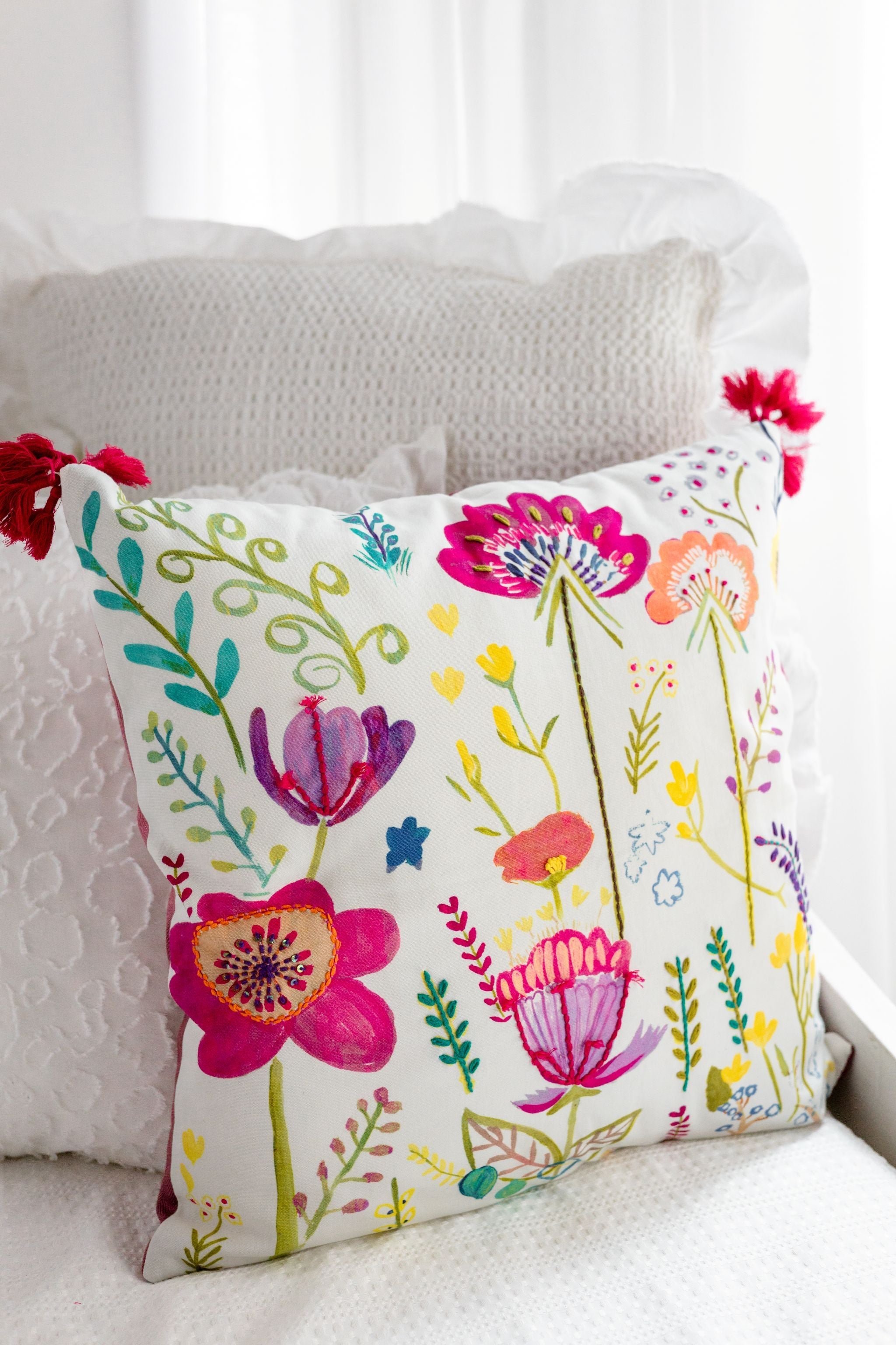 Blossom Meadow Cushion Cover-zoom-1