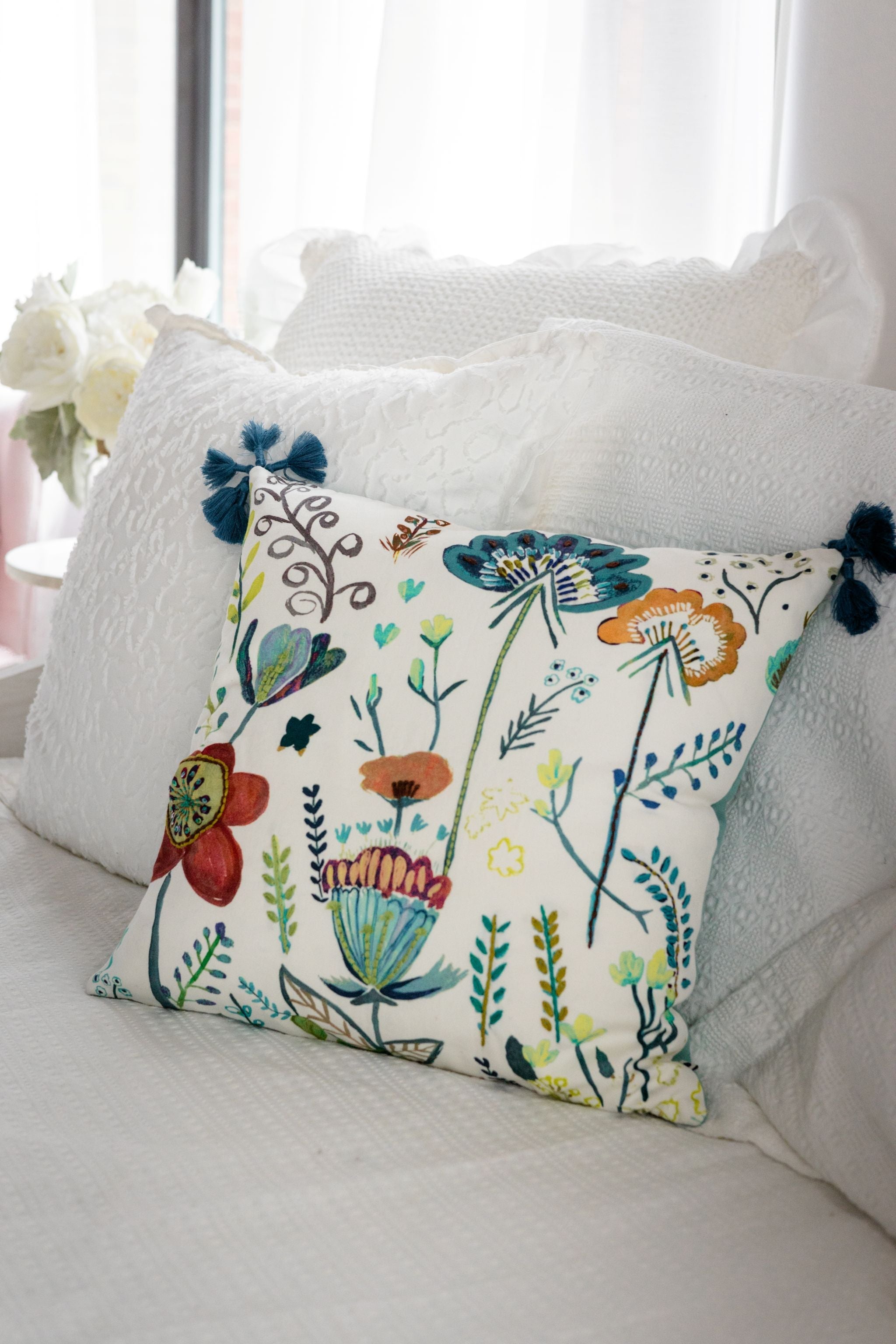 Blossom Meadow Cushion Cover-zoom-2