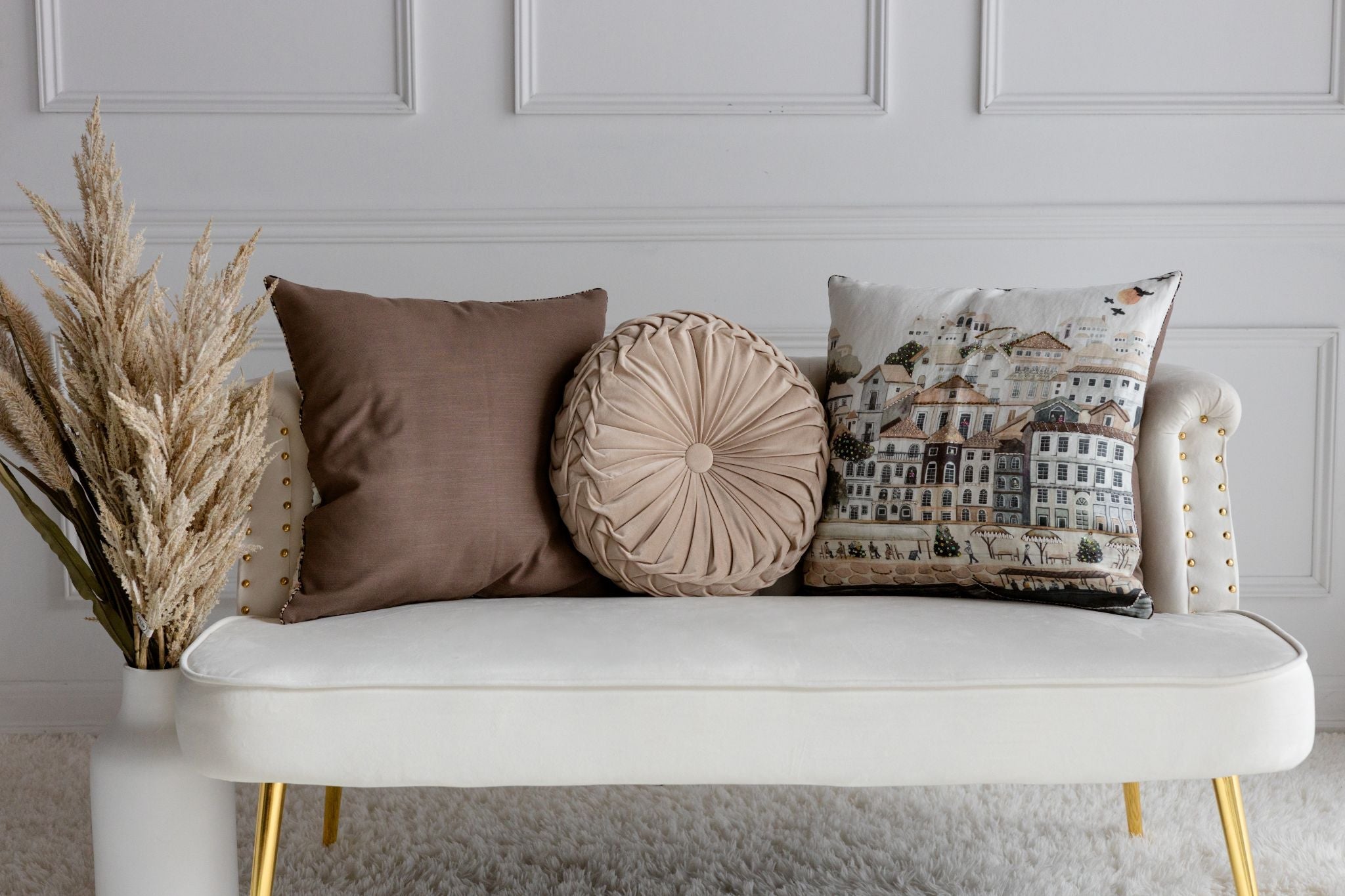 Whispering Village Cushion Cover-zoom-2