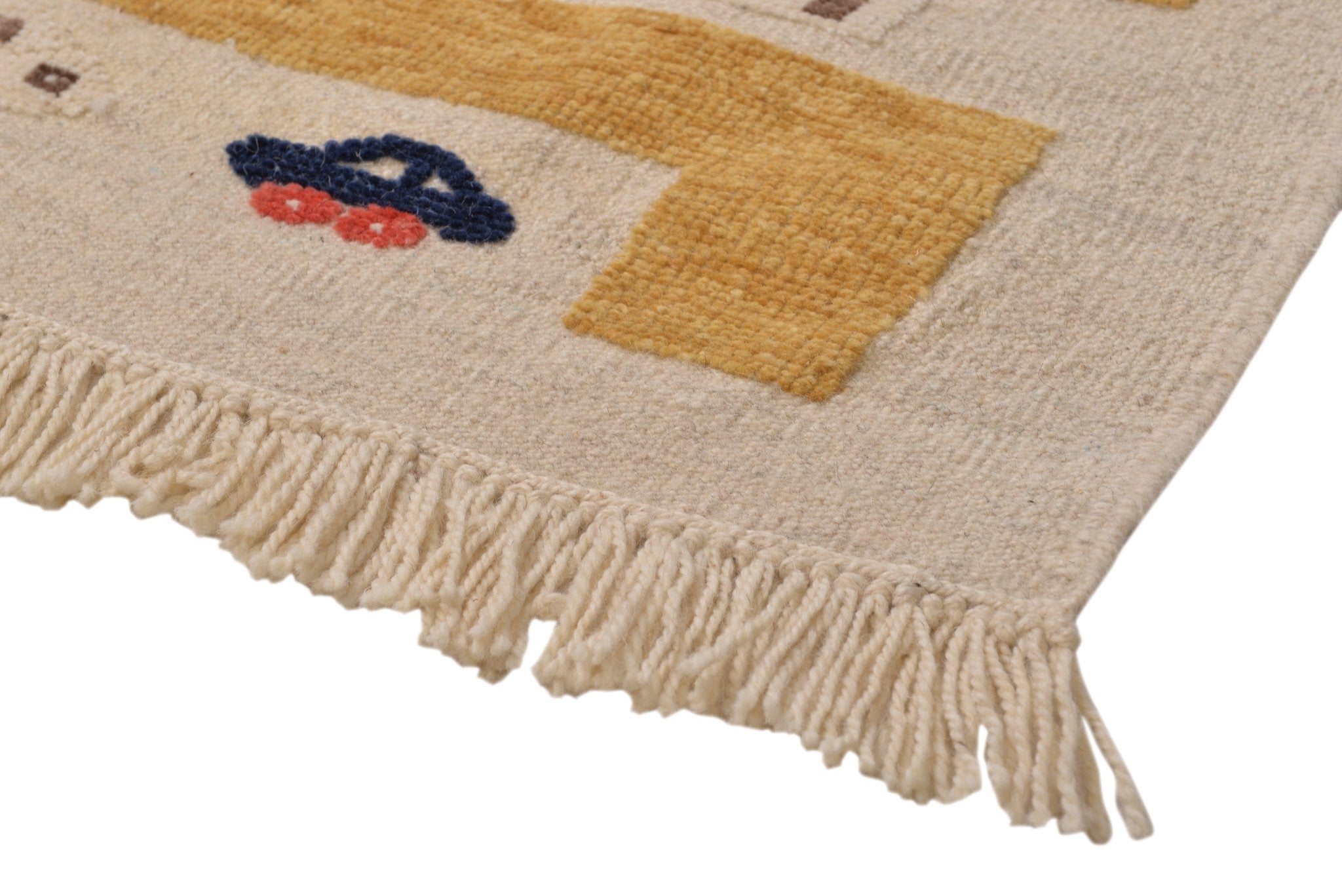 Labyrinth Kids Rug | Handmade Wool Rug for Nursery, Playrooms & Children’s Rooms - Aware House
