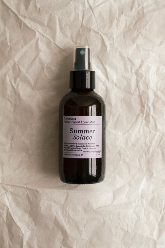 Organic Bulgarian Lavender White Lotus Toner Mist