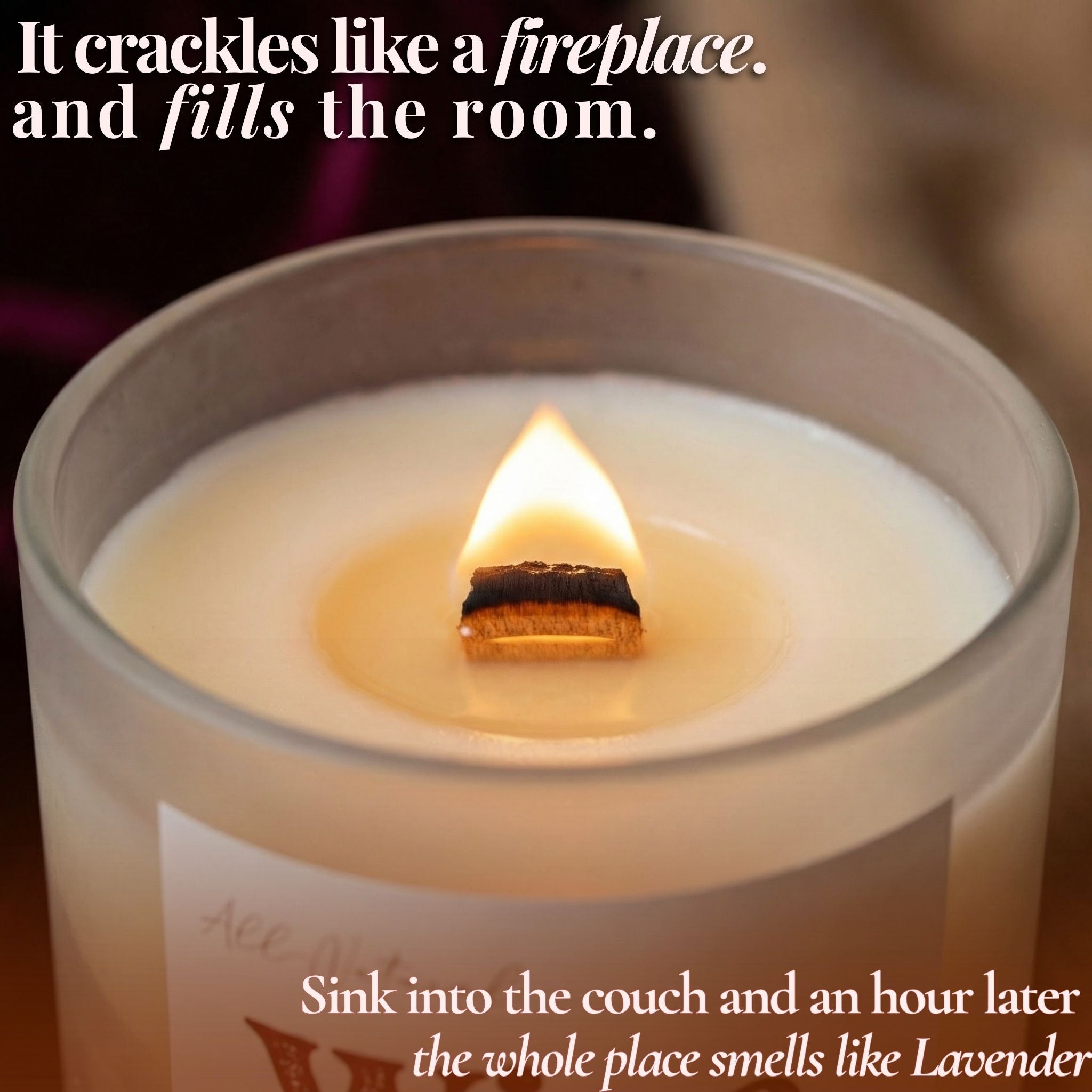 Wine Down Beeswax Candle - Aware House - MBur Candle Co. -
