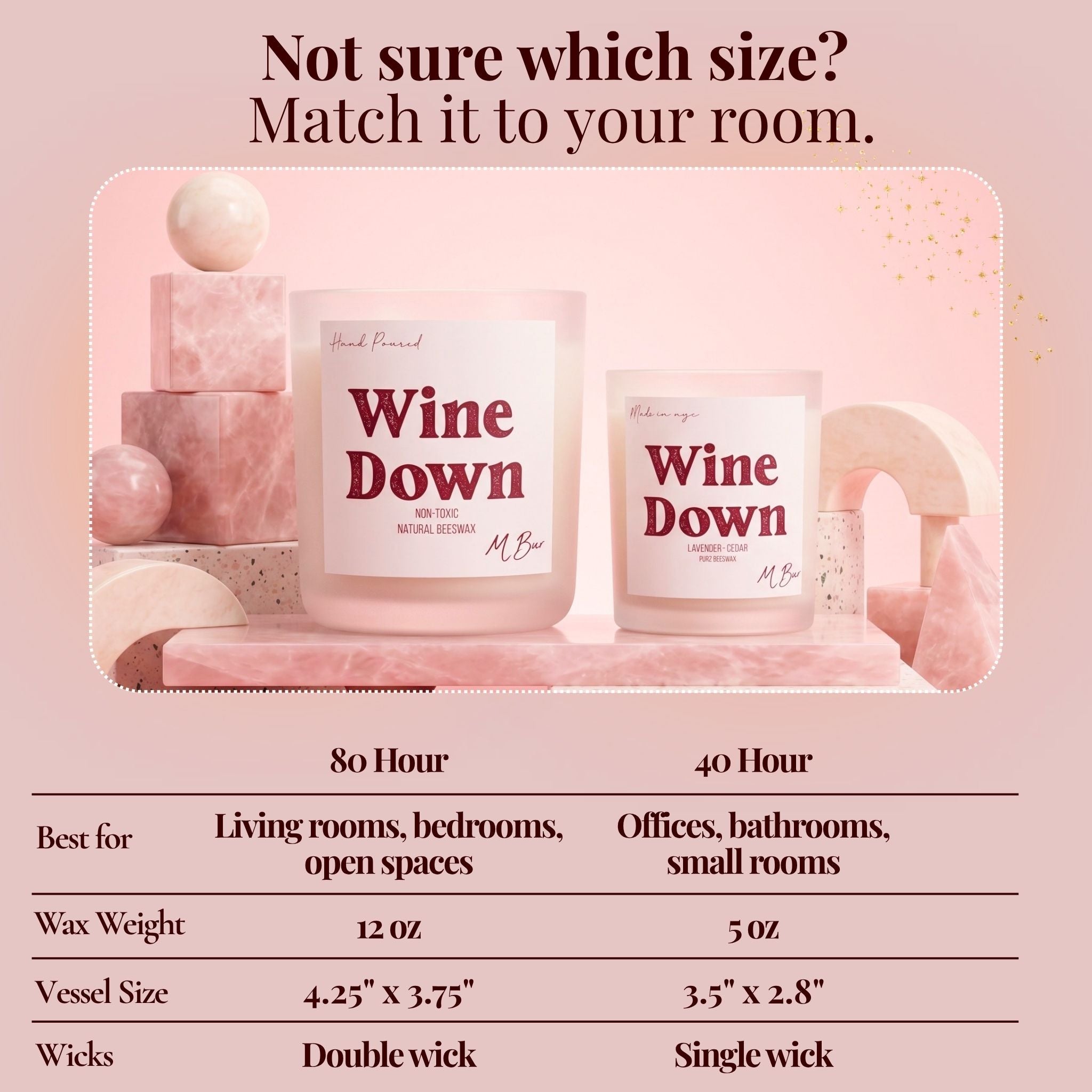 Wine Down Beeswax Candle-zoom-3