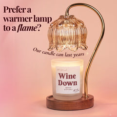 Wine Down Beeswax Candle - Aware House - MBur Candle Co. -