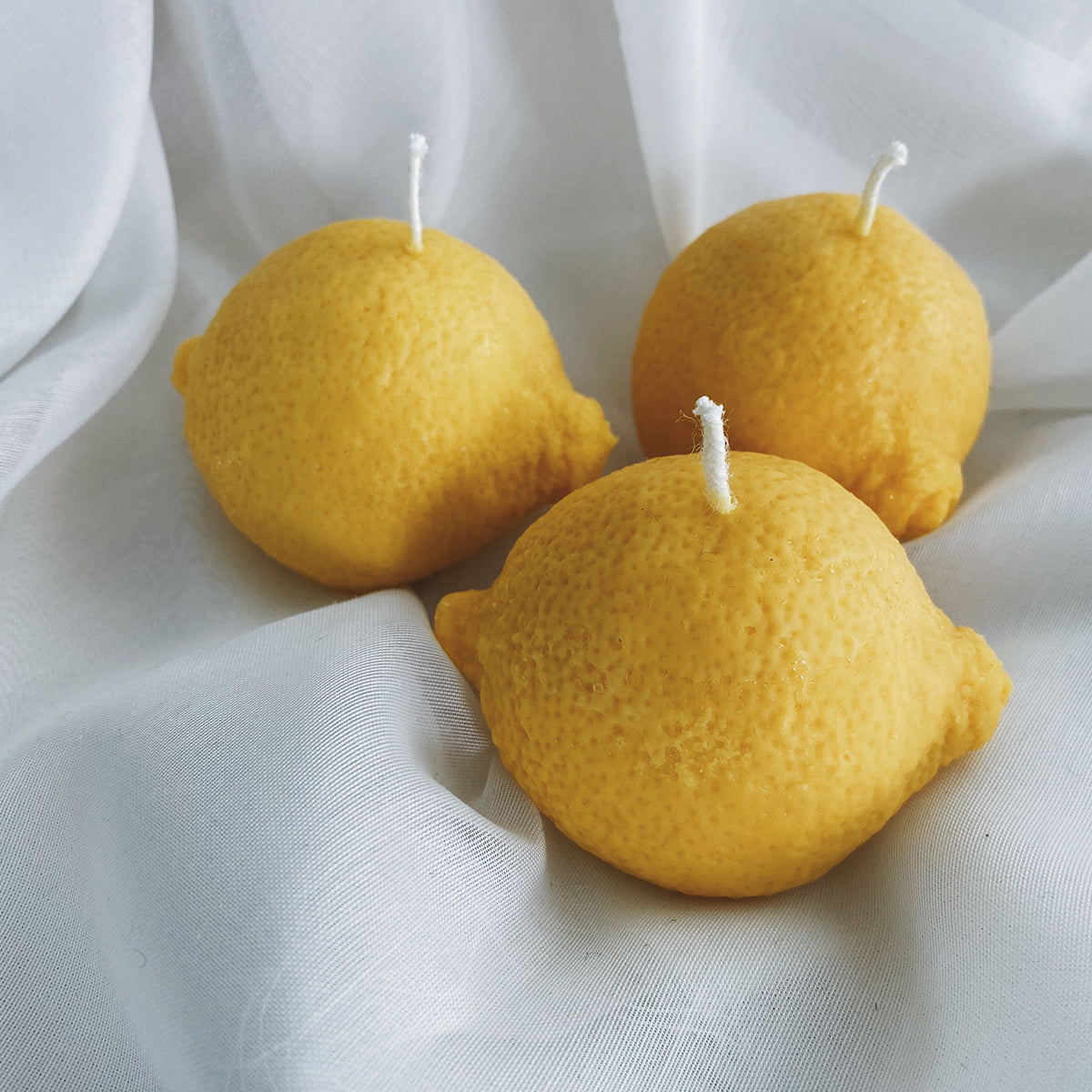 Lemon Candle | Pack of Three