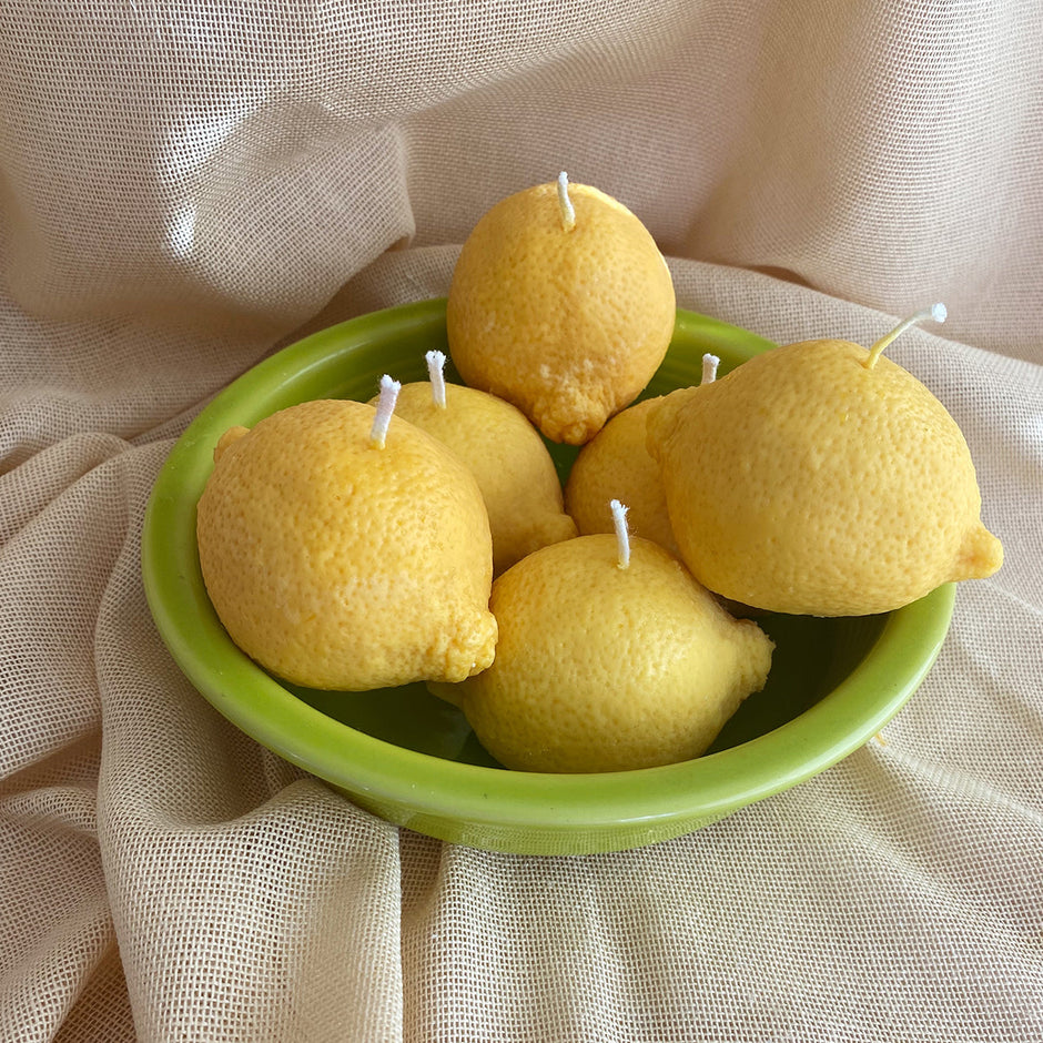 Lemon Candle | Pack of Six