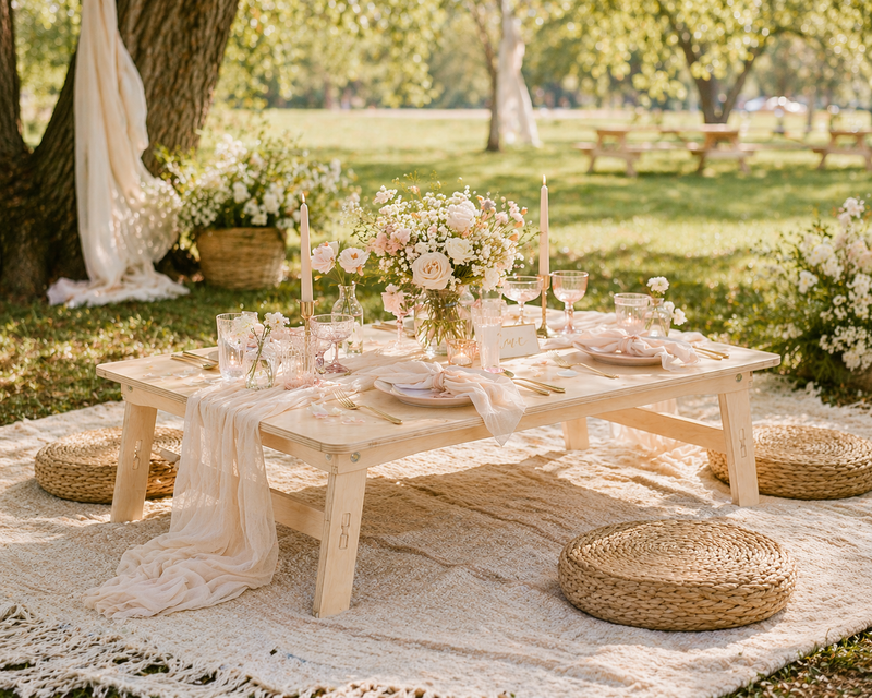 LESLIE | Foldable Picnic Table-zoom-