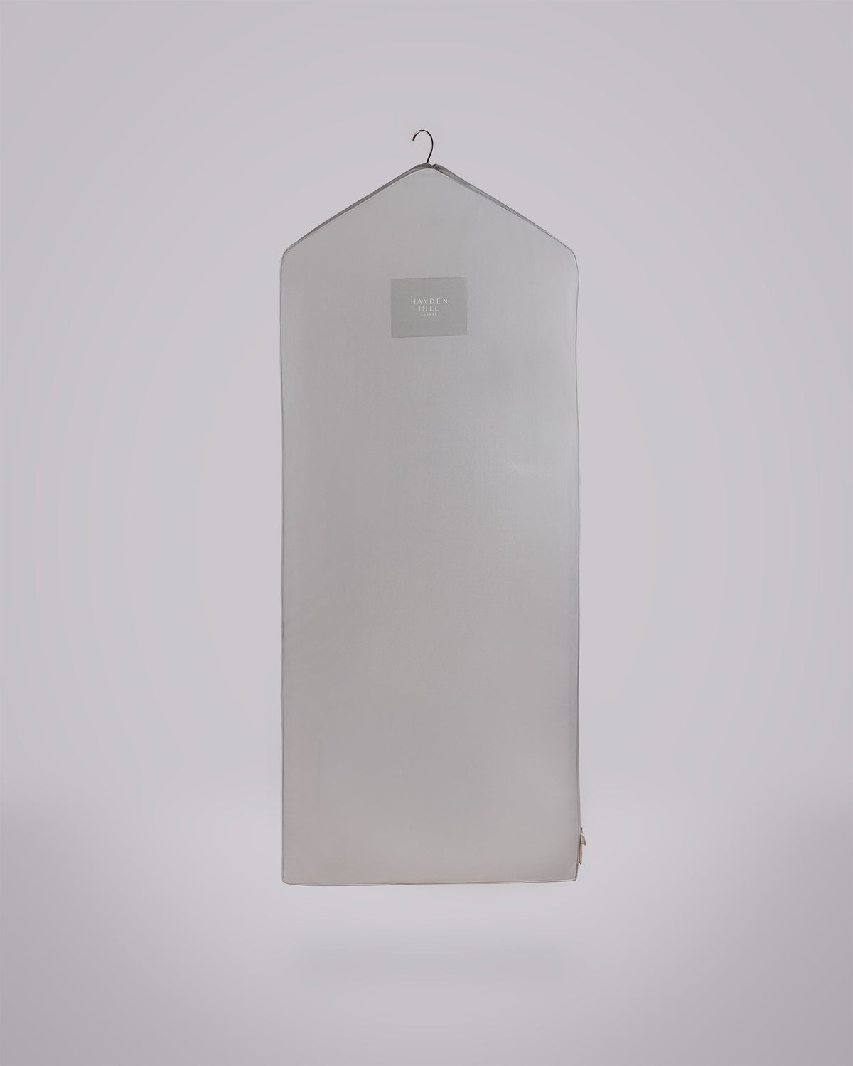Long Organic Cotton Hanging Bag in Gray-zoom-2