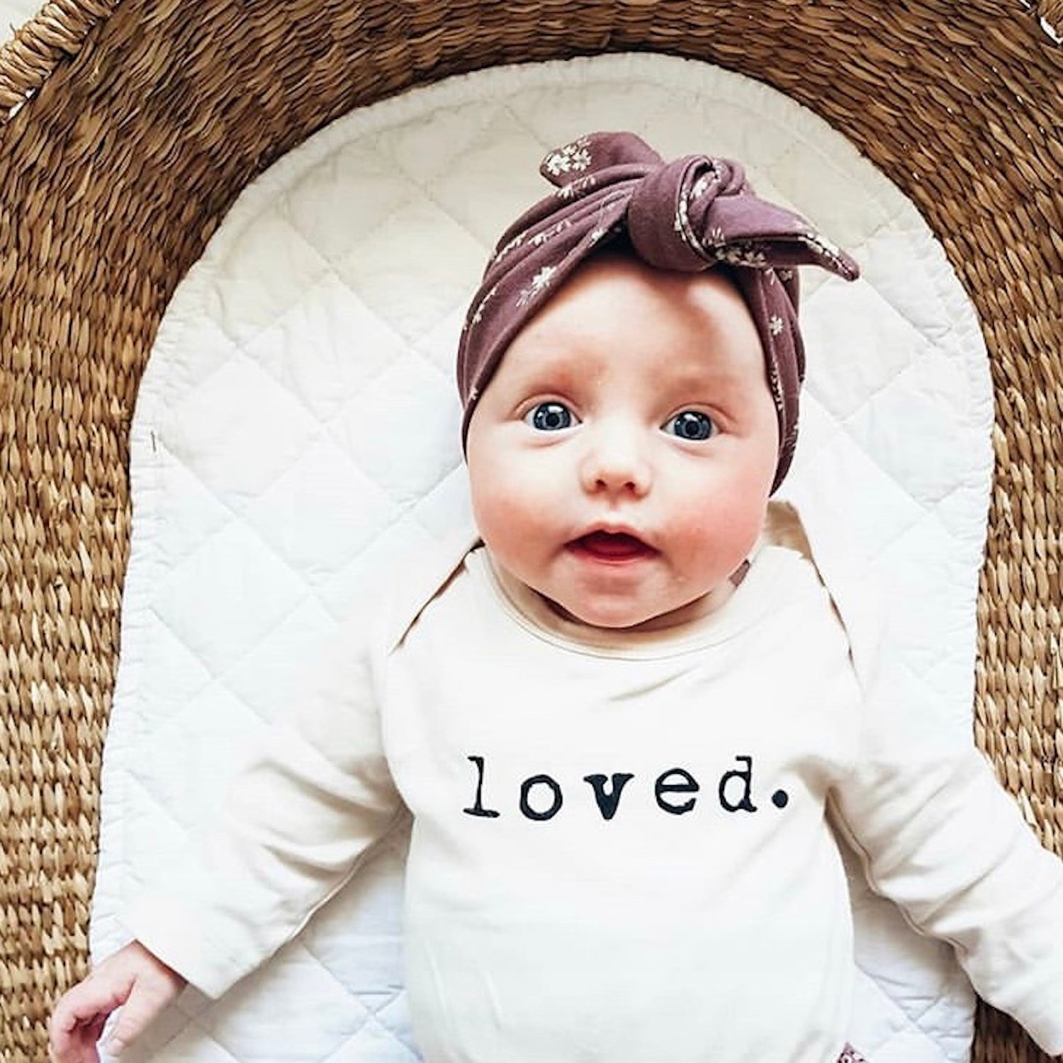 Loved. Organic Baby Bodysuit Long Sleeve - Aware House