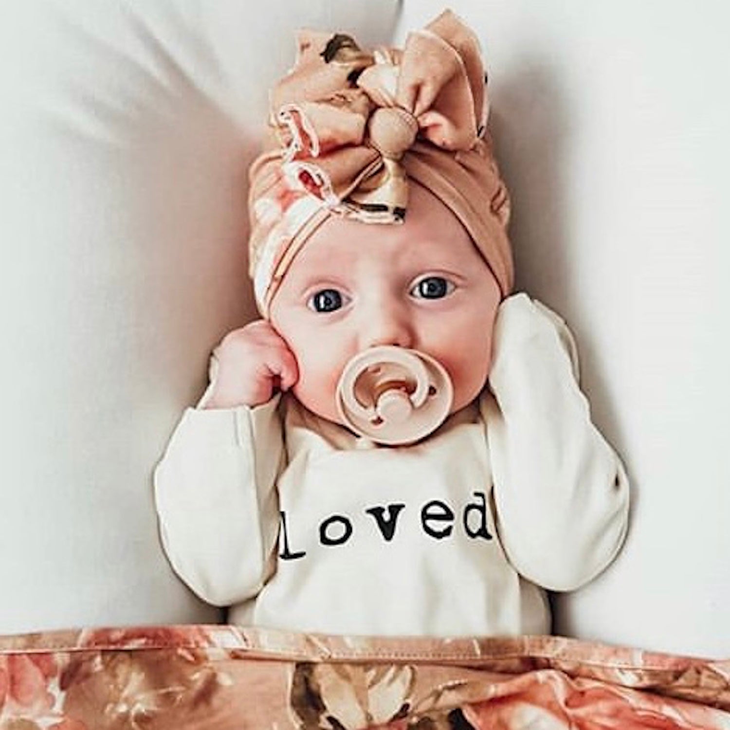 Loved. Organic Baby Bodysuit Long Sleeve - Aware House