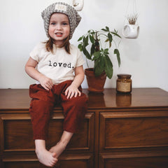 Loved Organic Kids T-shirt - Aware House