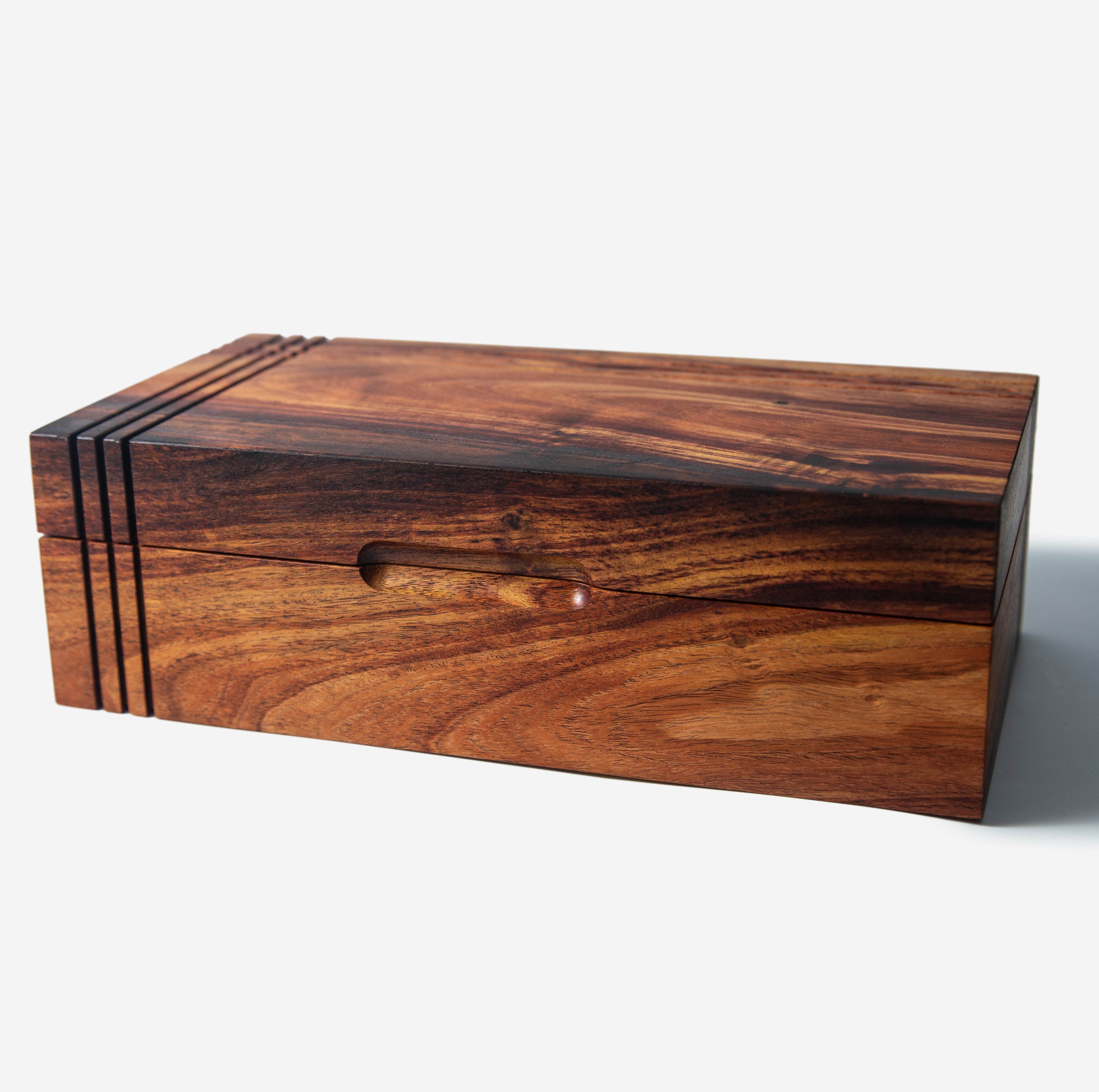 Tea Chest | Mesquite | 8 Compartments