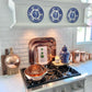 Copper Thessaly Square Platter