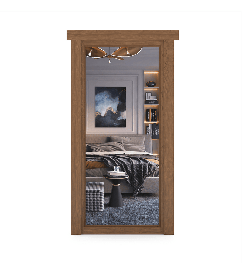 Hidden Maple Mirror Door-zoom-