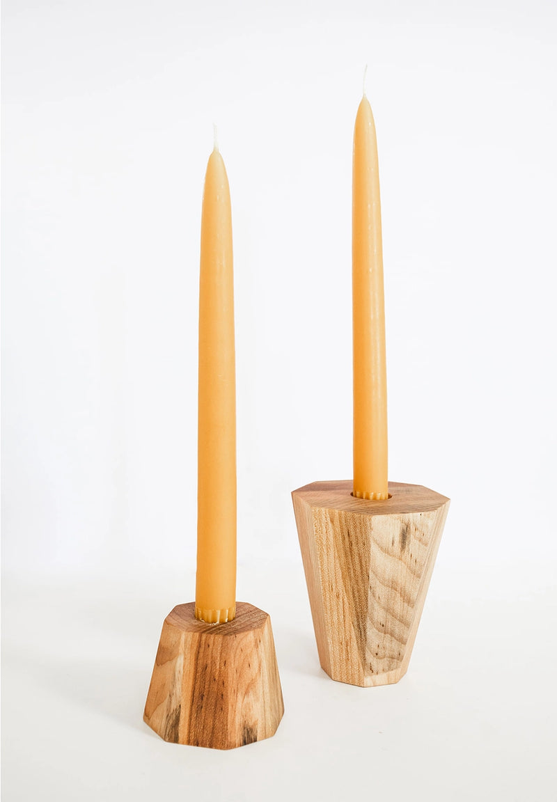 The Reversible Wooden Candle Holder-zoom-