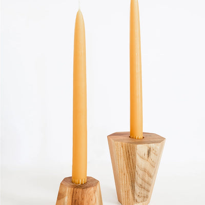 The Reversible Wooden Candle Holder