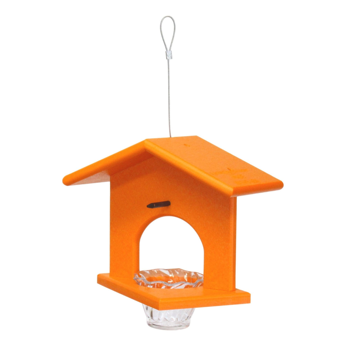 Hanging Oriole Jelly and Orange Bird Feeder | Eco-Friendly Poly Lumber - Aware House - Amish Toy Box -