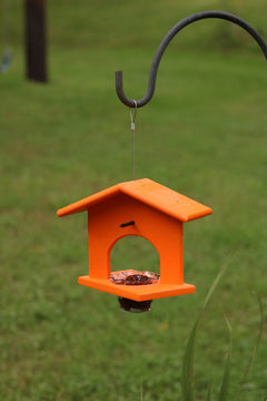 Hanging Oriole Jelly and Orange Bird Feeder | Eco-Friendly Poly Lumber - Aware House - Amish Toy Box -