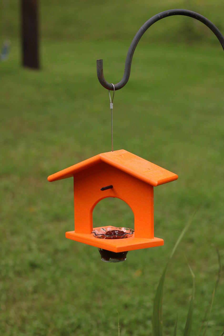 Hanging Oriole Jelly and Orange Bird Feeder | Eco-Friendly Poly Lumber