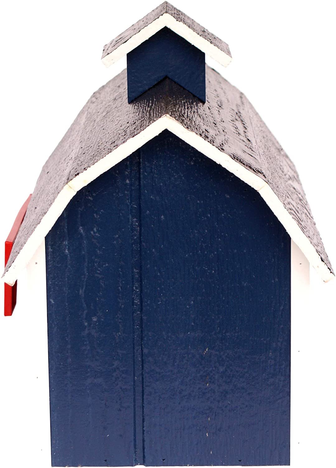 Amish-Made Wooden Mailbox | Dutch Barn Style Post-Mount-zoom-34