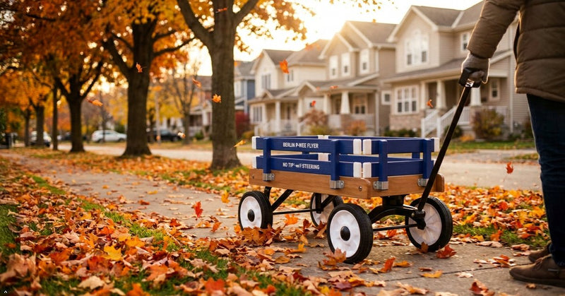 Berlin P-Wee Wagon | Amish-Made Wooden Kids Wagon-zoom-