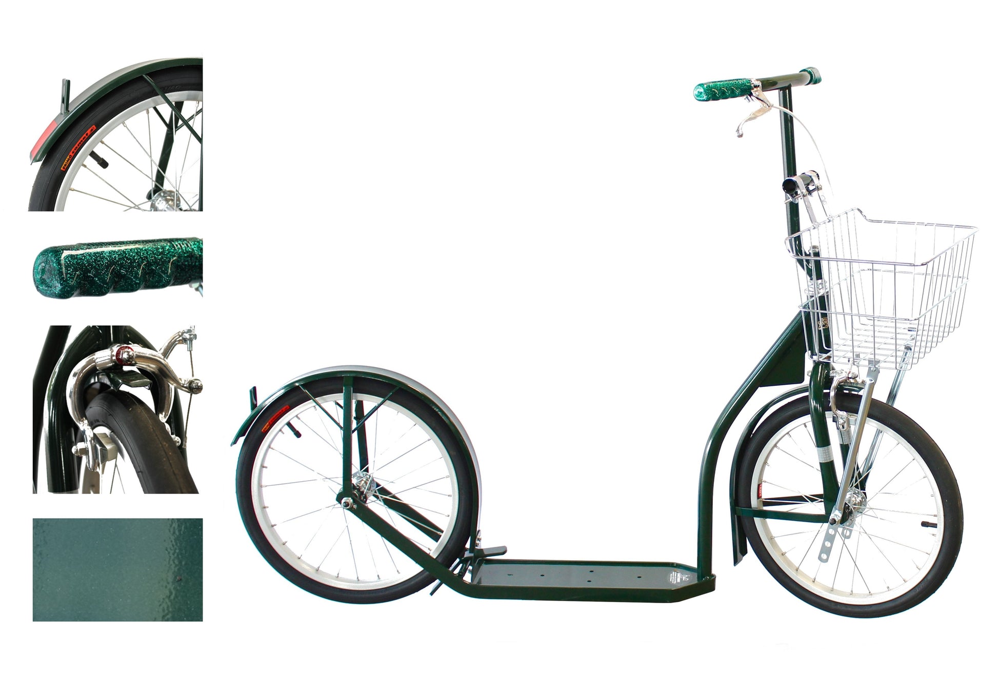 Amish-Made Deluxe Kick Scooter Bike | Model 1660 Big Kid Size-9