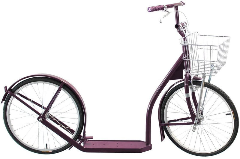 Amish-Made Deluxe Kick Scooter Bike | Model 2060 Youth & Adult Size-zoom-