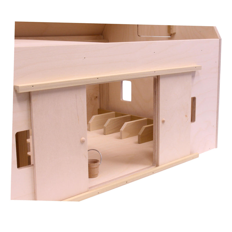 Amish-Made Large Hip-Roof Barn Toy-zoom-