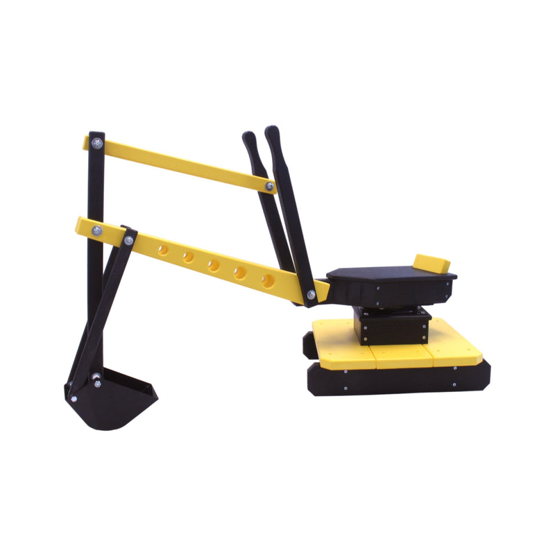 Sand Digger Excavator Toy | Ride-On Sandbox Digger with Movable Levers-zoom-