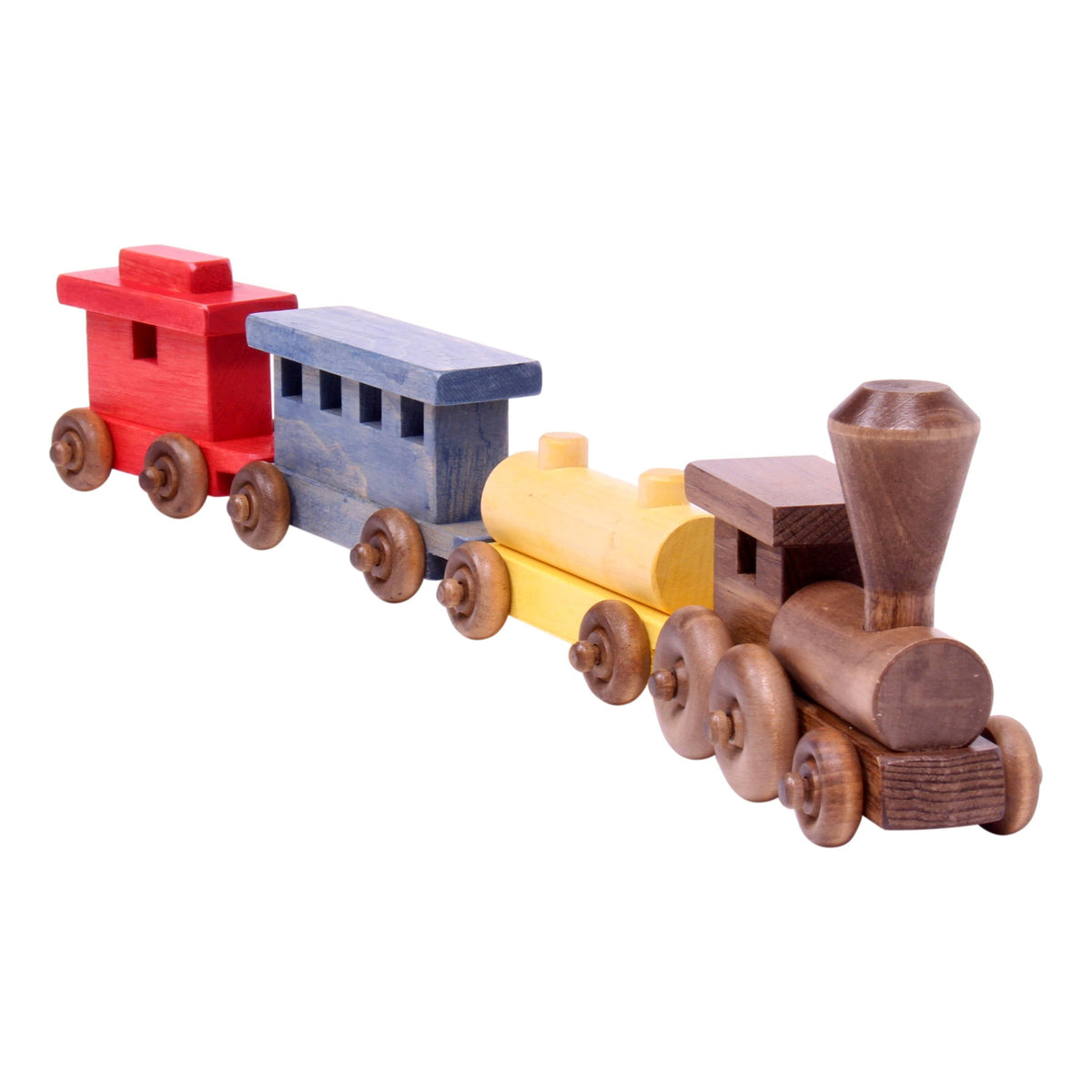 Amish-Made Wooden Toy Train Play Set-zoom-10