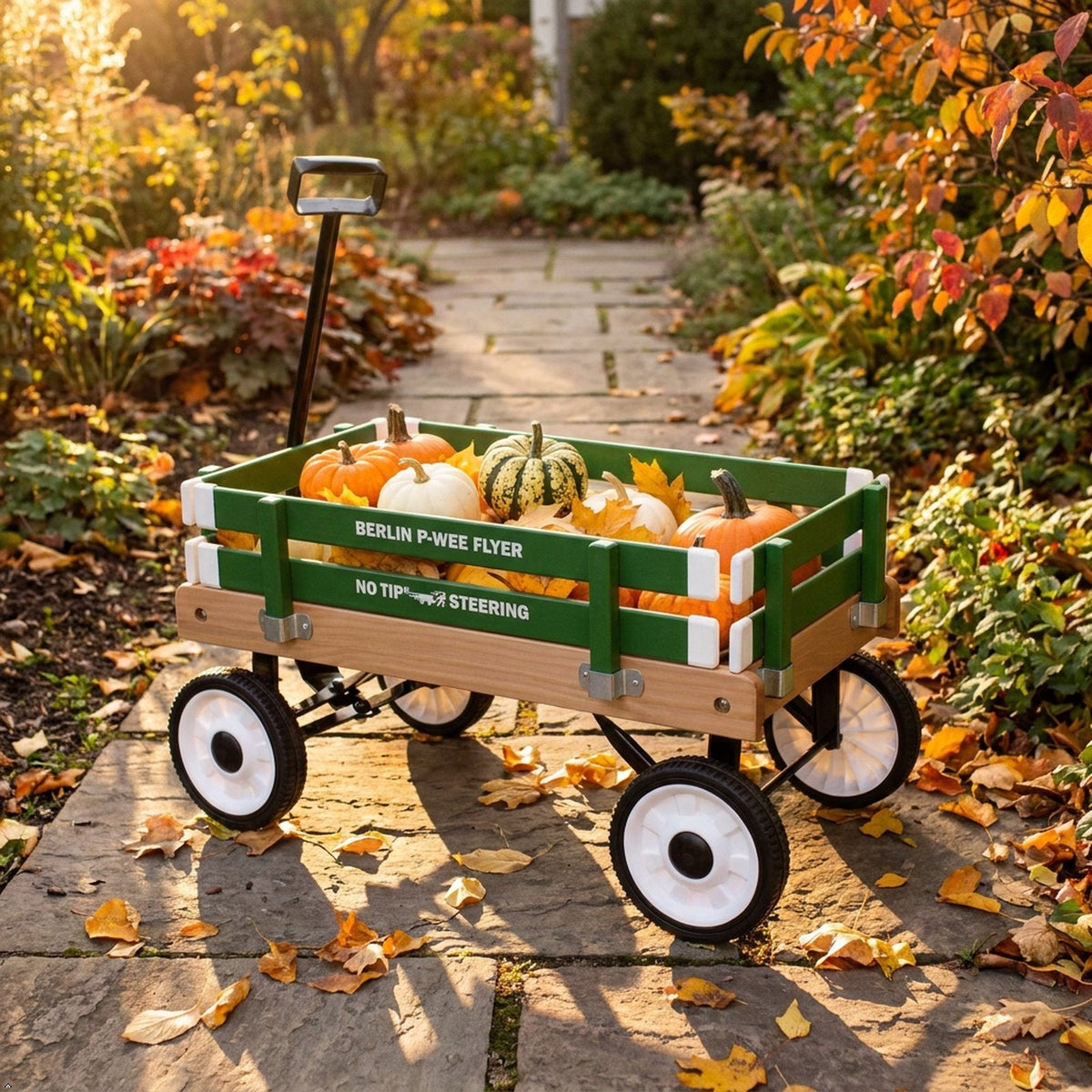 Berlin P-Wee Wagon | Amish-Made Wooden Kids Wagon-zoom-5