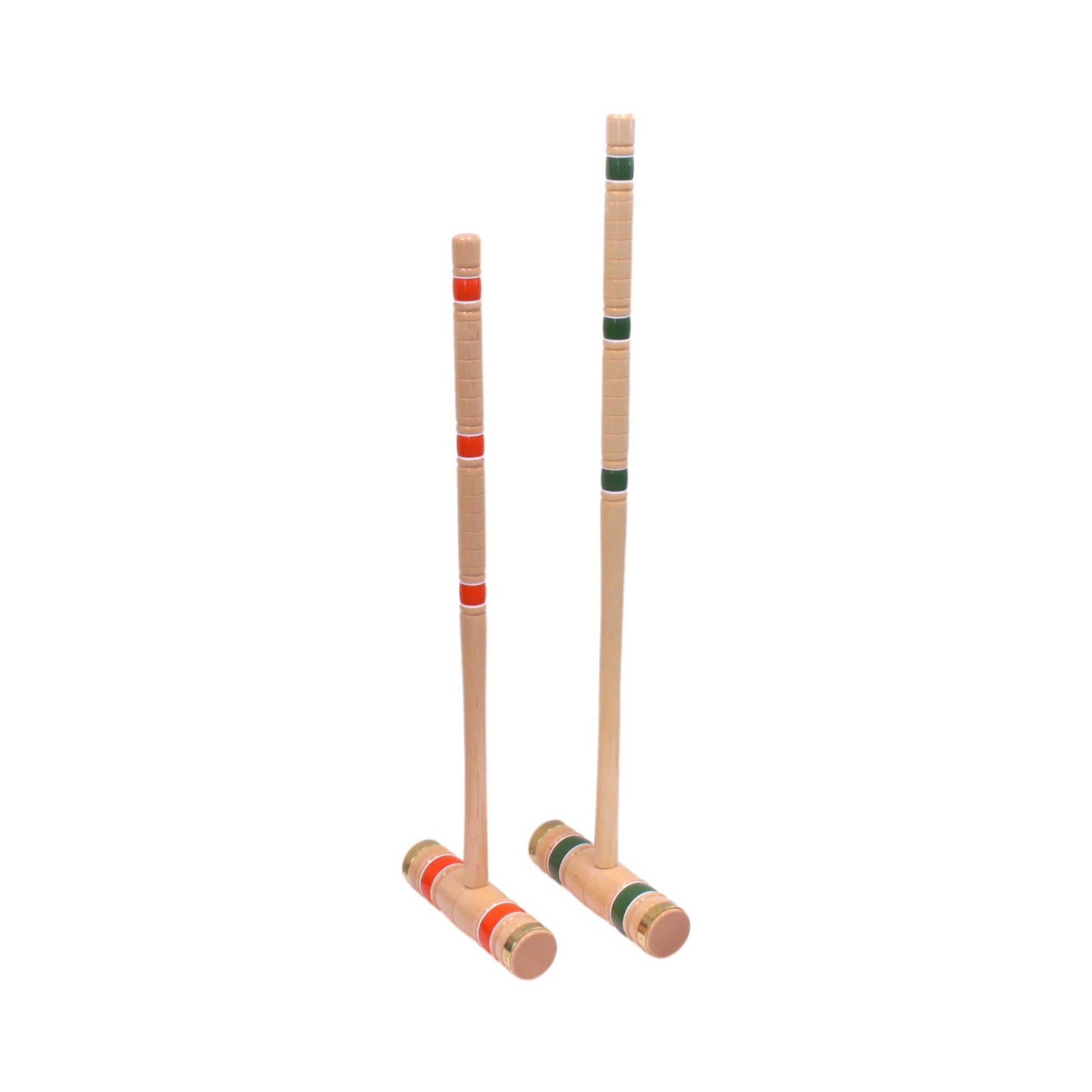 Deluxe 8-Player Croquet Game Set with Wooden Holder or Duffel Bag-7