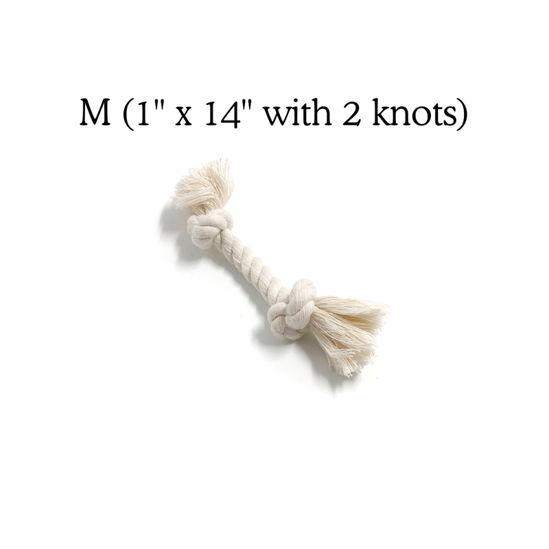 Boba & Vespa Organic Cotton Rope Dog Toy-zoom-