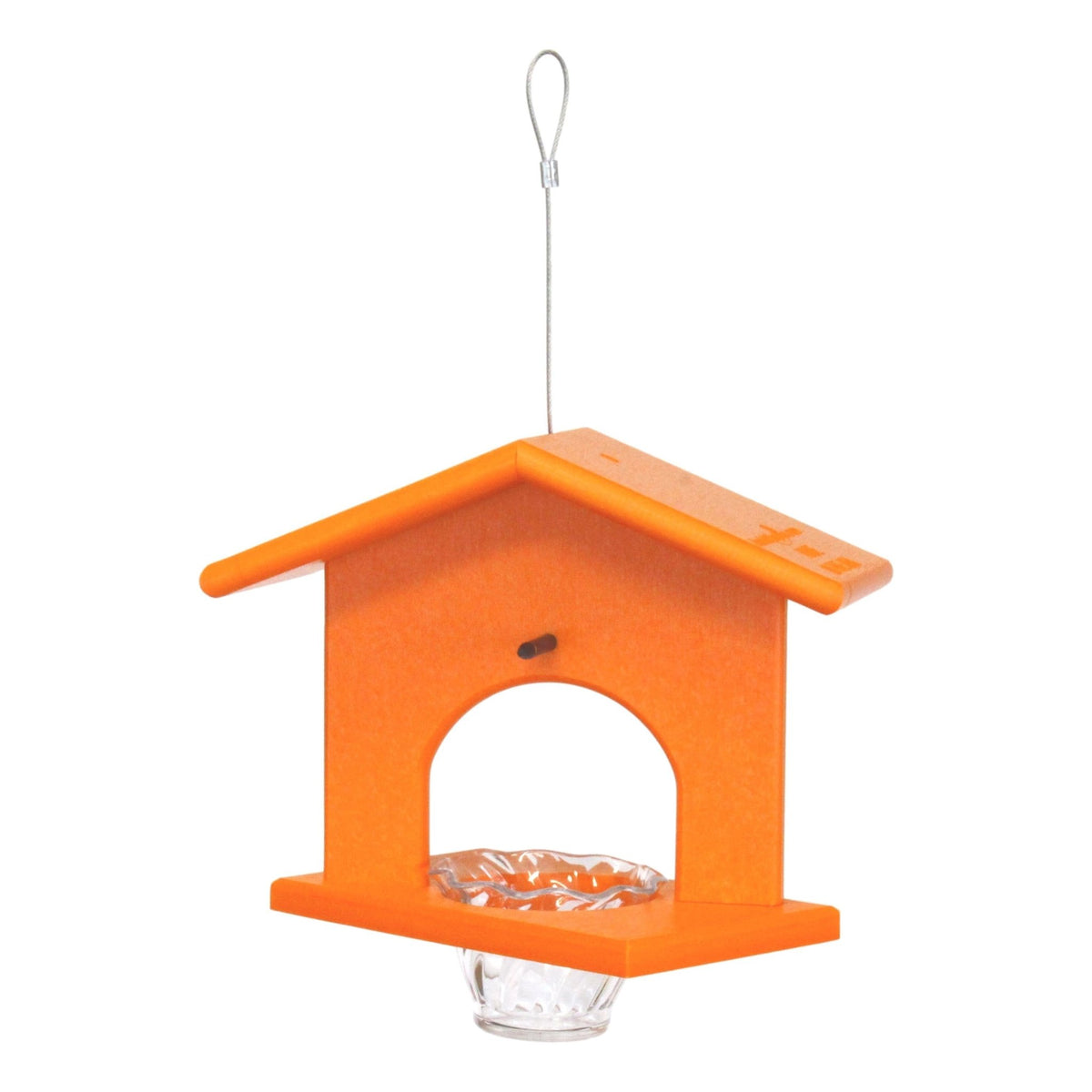 Hanging Oriole Jelly and Orange Bird Feeder | Eco-Friendly Poly Lumber - Aware House - Amish Toy Box -