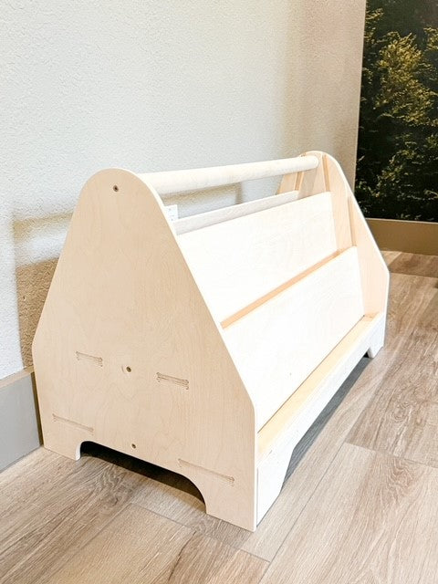 MIGUEL | Double Sided Portable Bookshelf-zoom-
