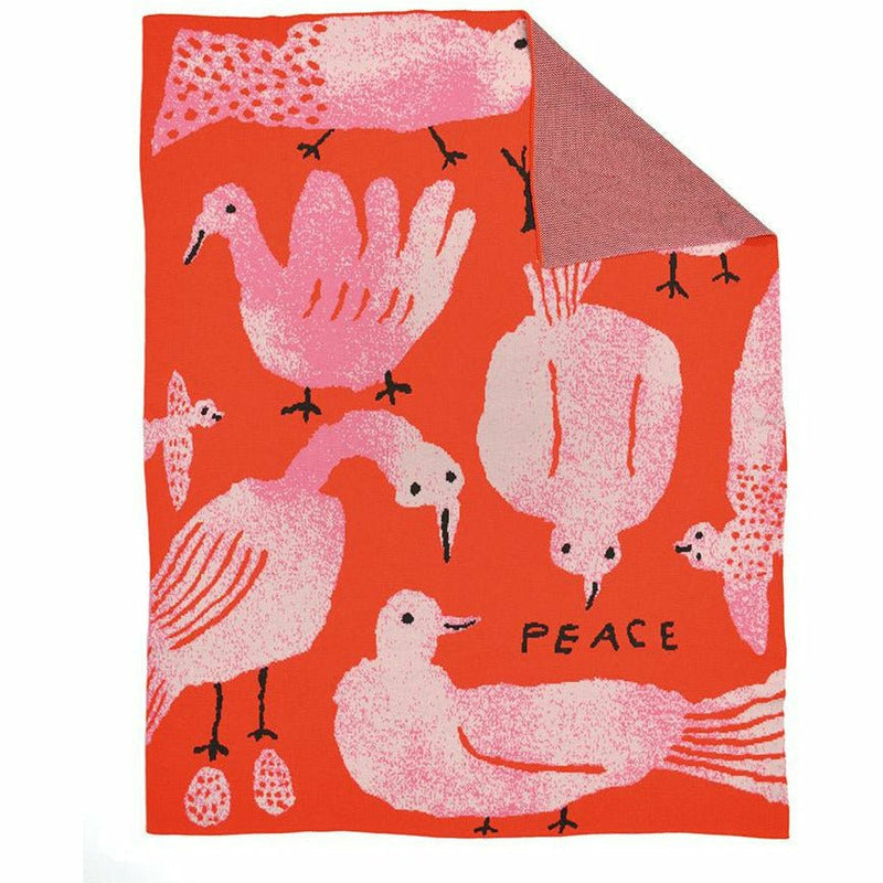 Peace Throw Blanket-zoom-