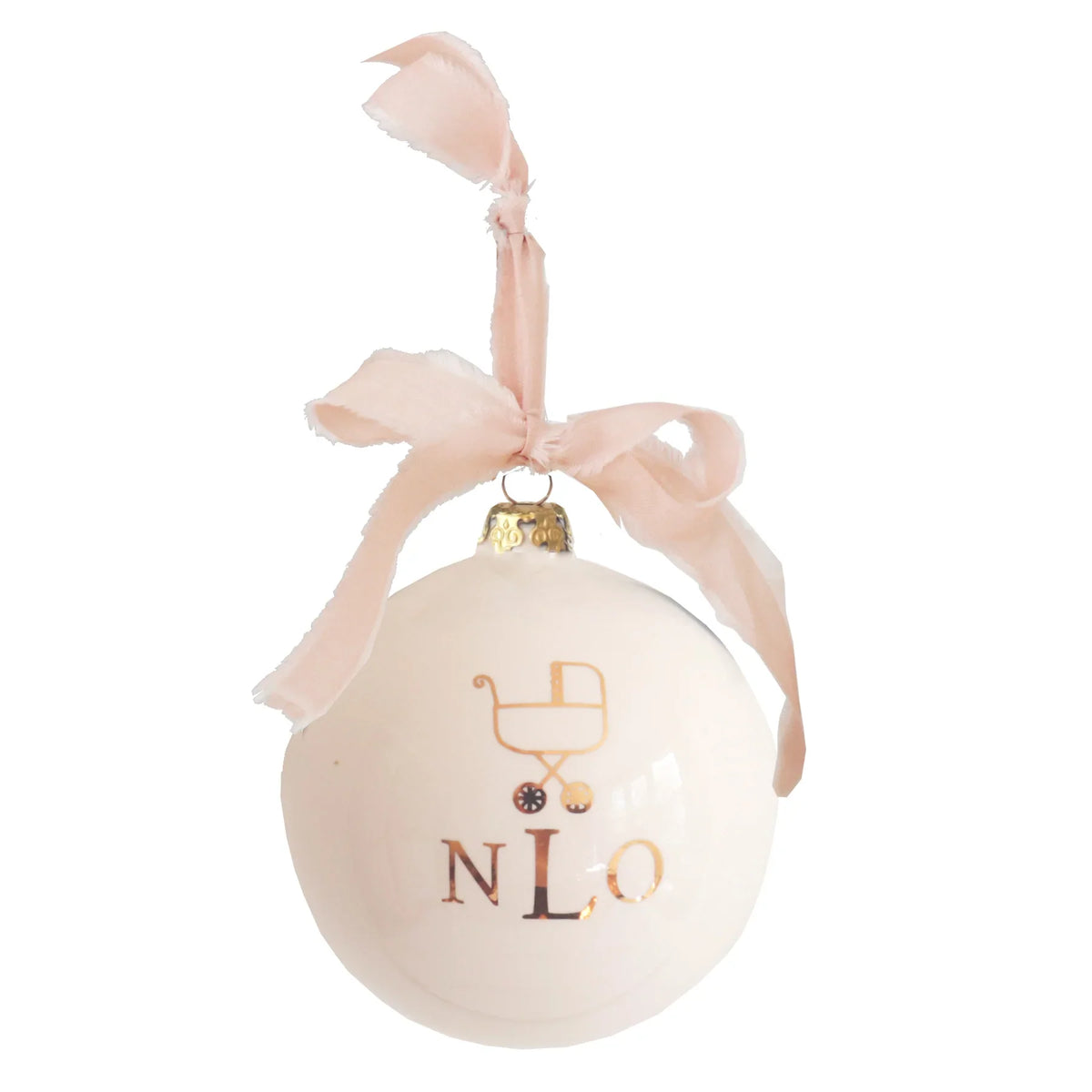 Monogrammed Keepsake Ornament | Baby's First Christmas-1