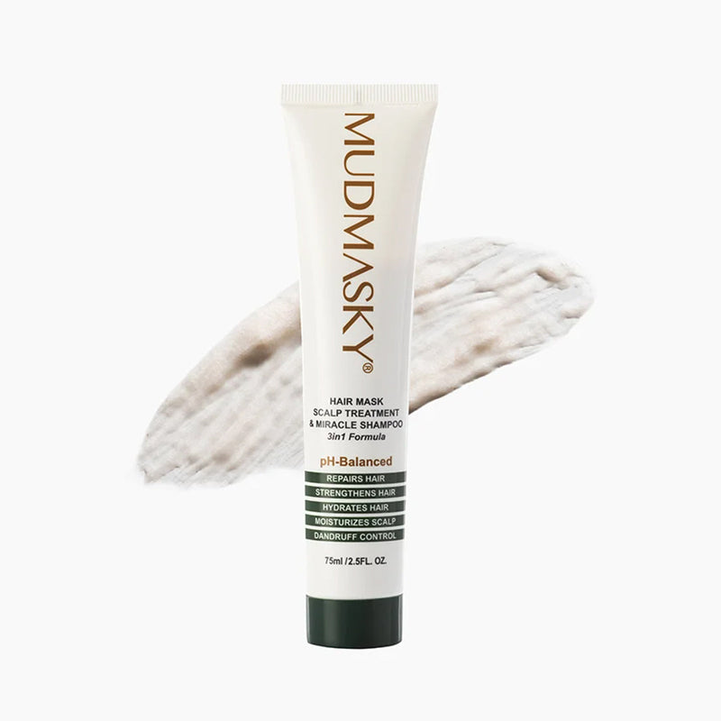 Hair Mask Scalp Treatment & Miracle Shampoo-zoom-