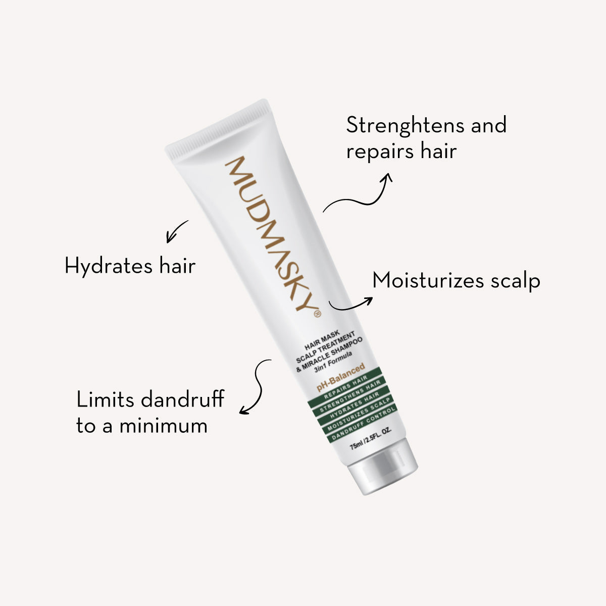 Hair Mask Scalp Treatment & Miracle Shampoo-zoom-2