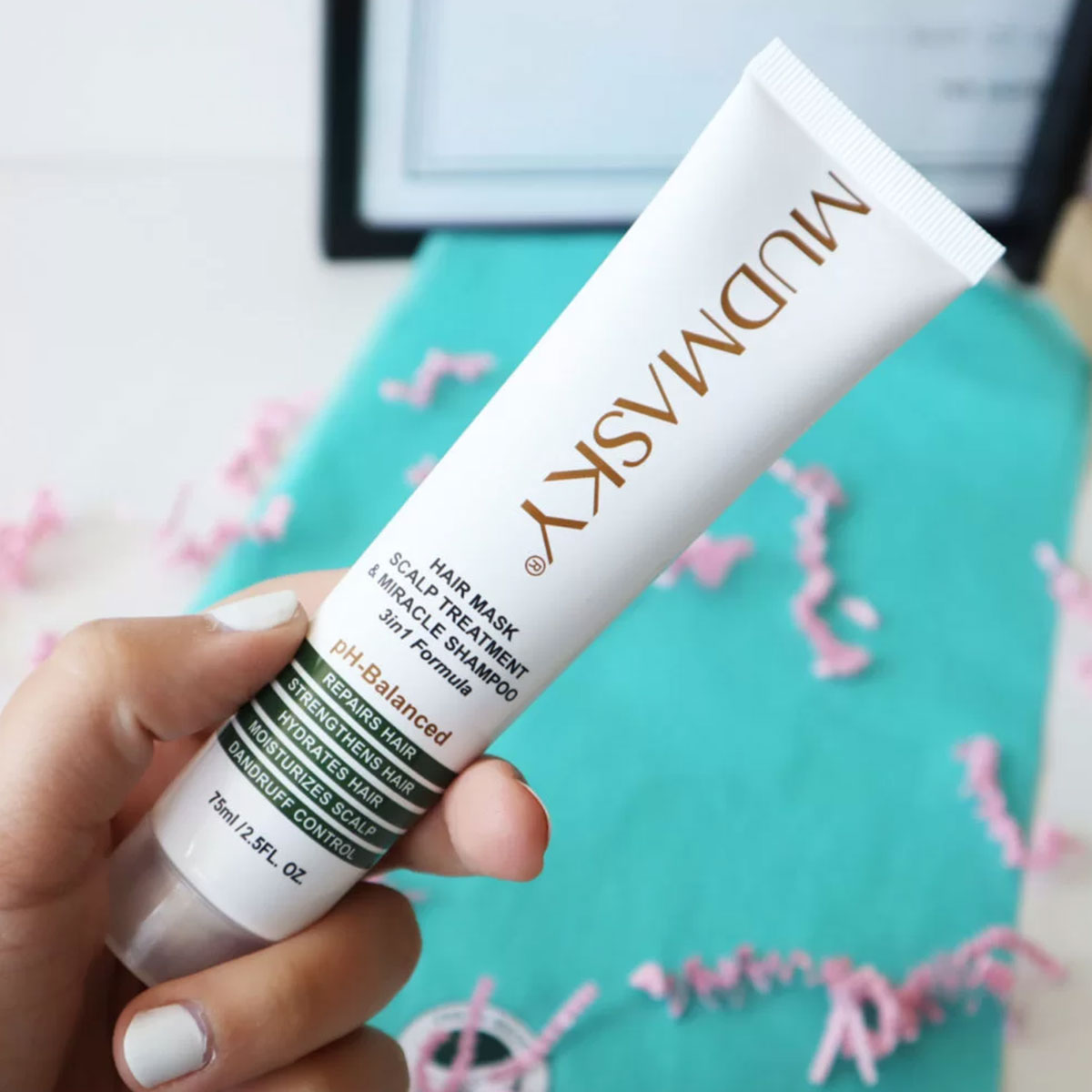 Hair Mask Scalp Treatment & Miracle Shampoo-zoom-5