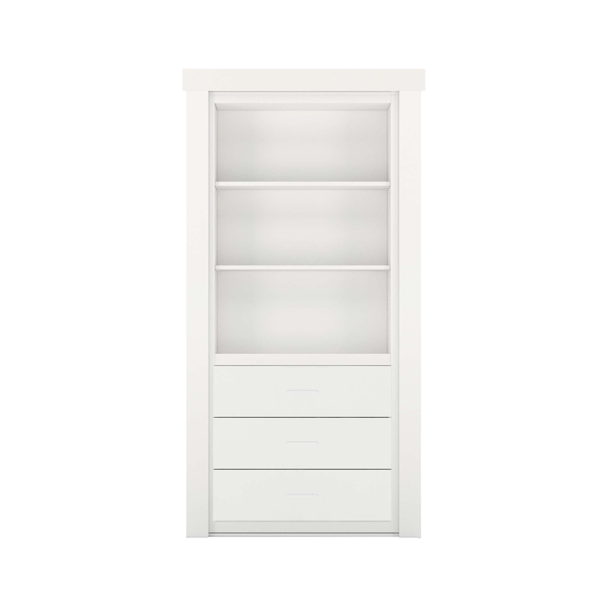 Hidden Flush Mount Paint Grade Dresser Door-zoom-3