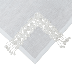 Hand Crochet Napkins 18" x 18" | Set of 4 - Aware House - Neem Crafts -