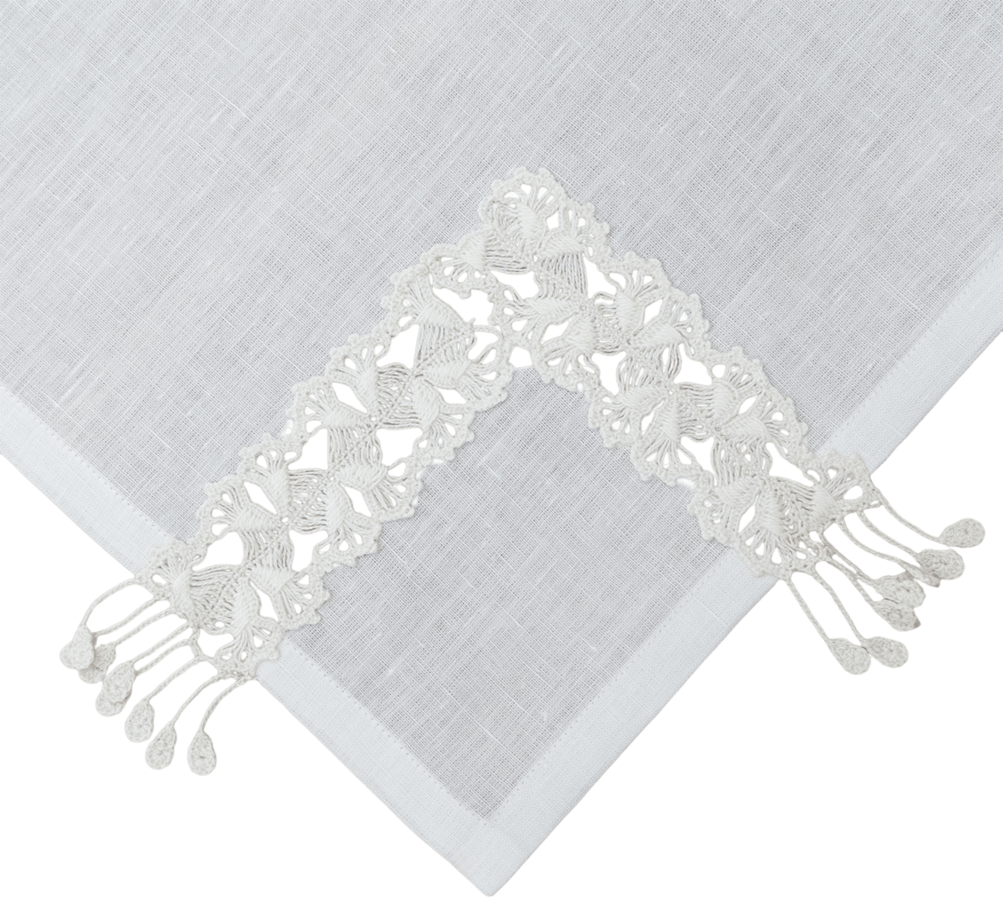 Hand Crochet Napkins 18" x 18" | Set of 4 - Aware House - Neem Crafts -