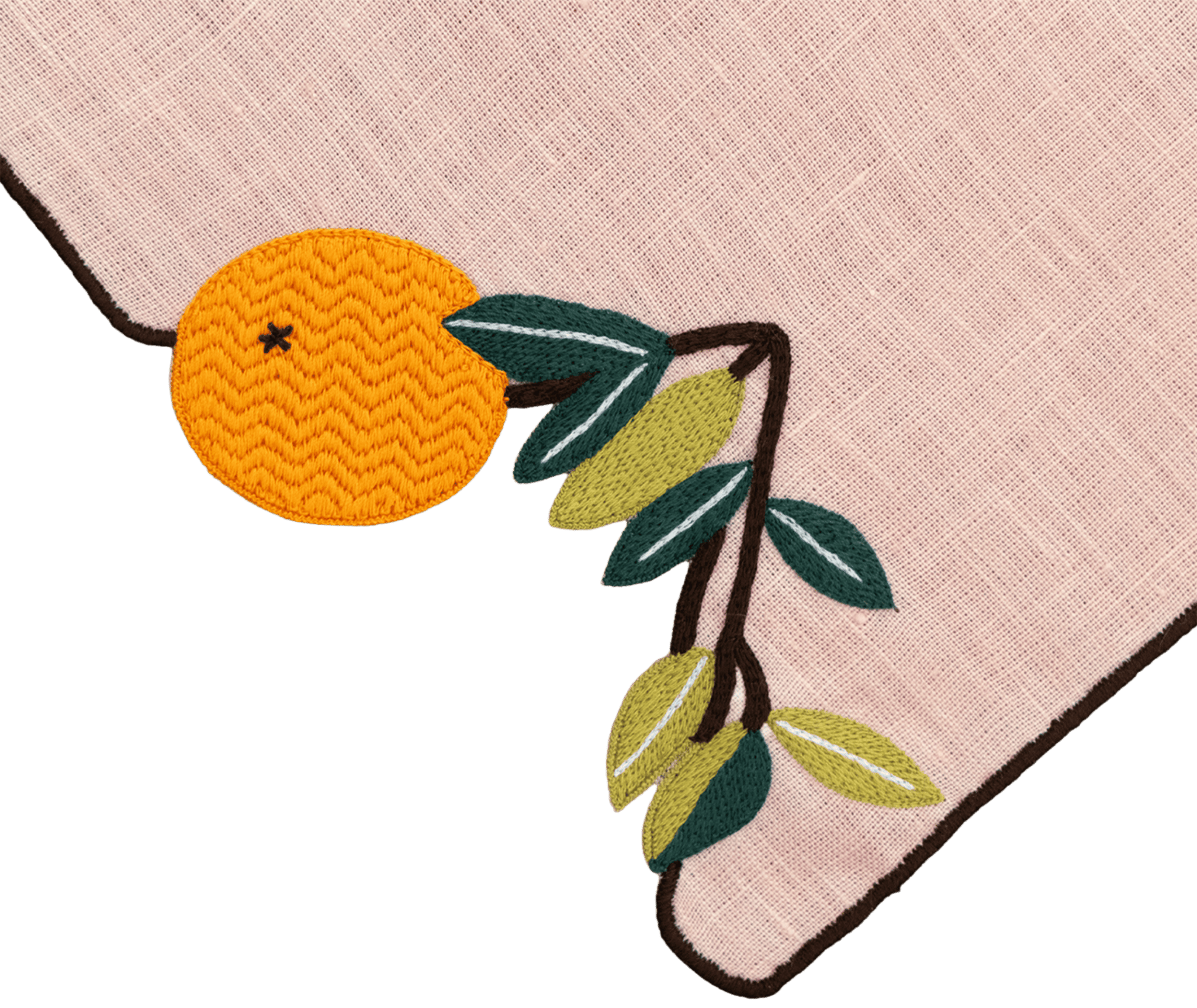 Hand Embroidered Farm To Table Napkins | Set of 4 - Aware House - Neem Crafts -