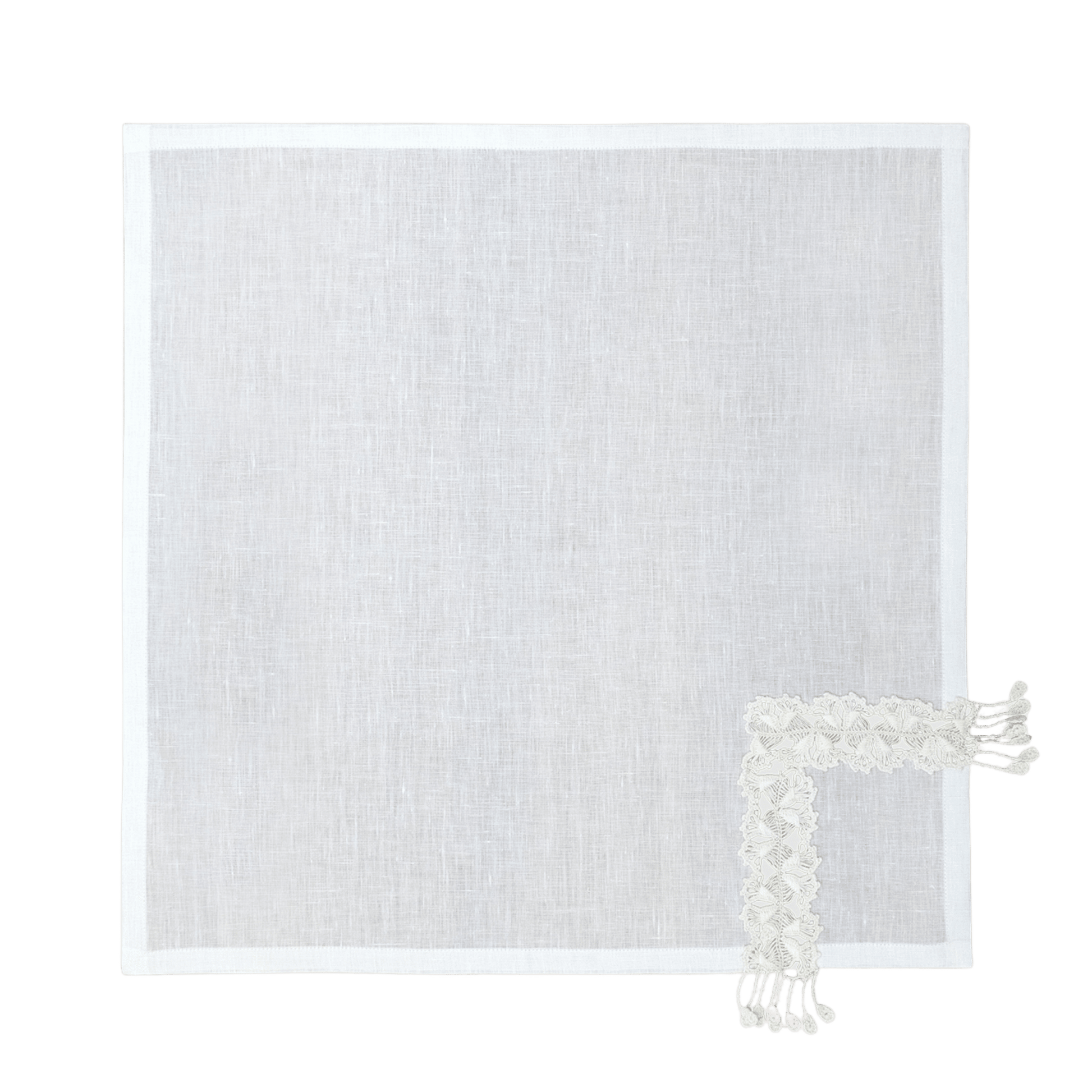 Hand Crochet Napkins 18" x 18" | Set of 4 - Aware House - Neem Crafts -