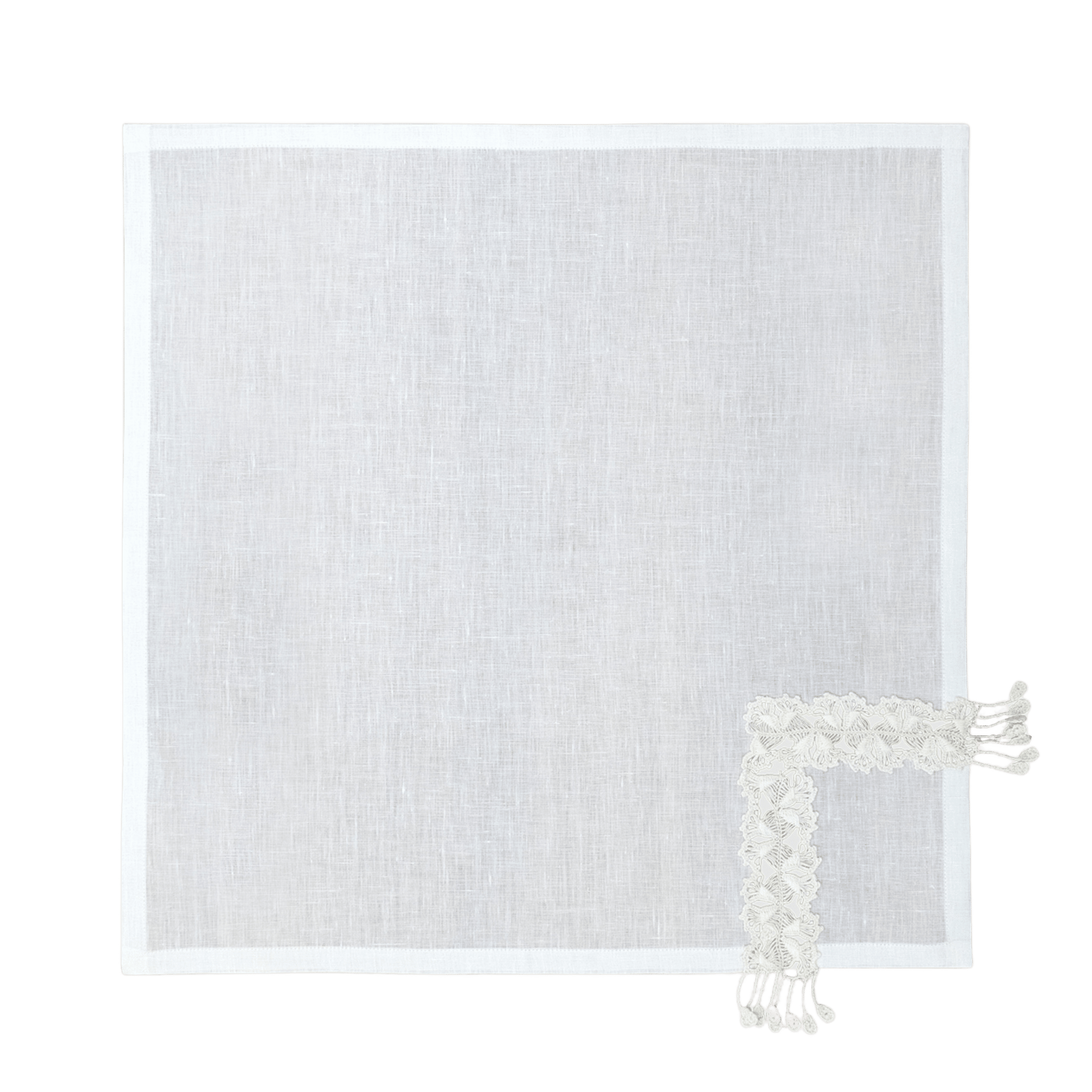 Hand Crochet Napkins 18" x 18" | Set of 4 - Aware House - Neem Crafts -