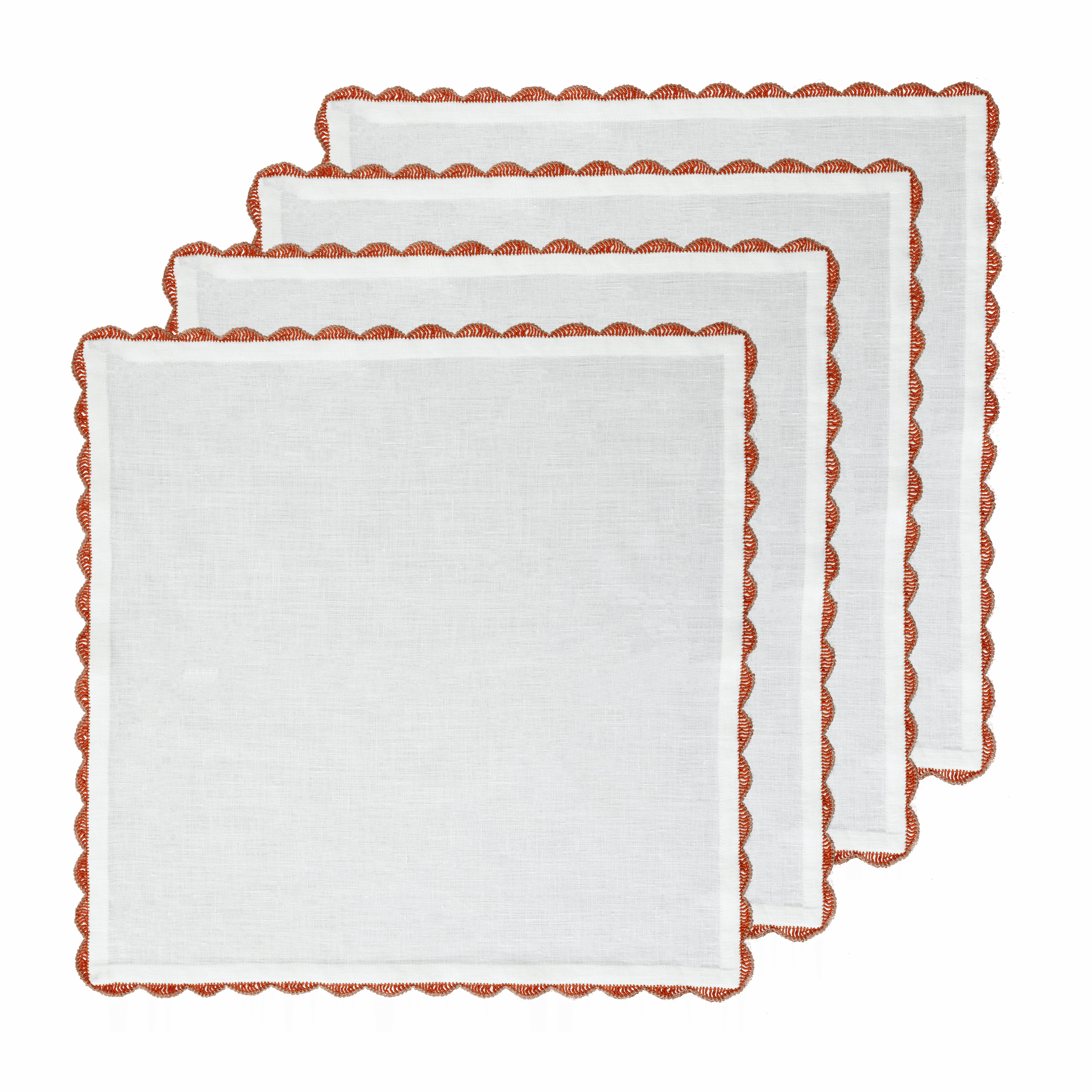 Hand Crochet Napkins | Set of 4