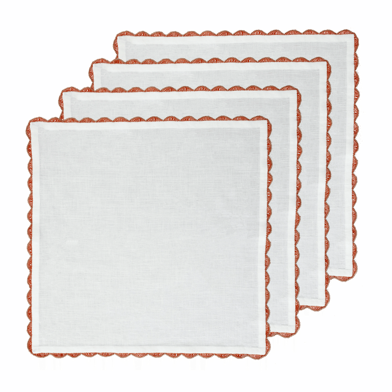 Hand Crochet Napkins | Set of 4-zoom-